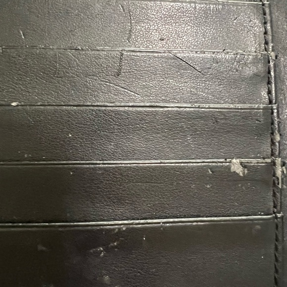 Vintage Women’s Etienne Aigner Bi Fold Black Leather Wallet Change Purse - Picture 6 of 7